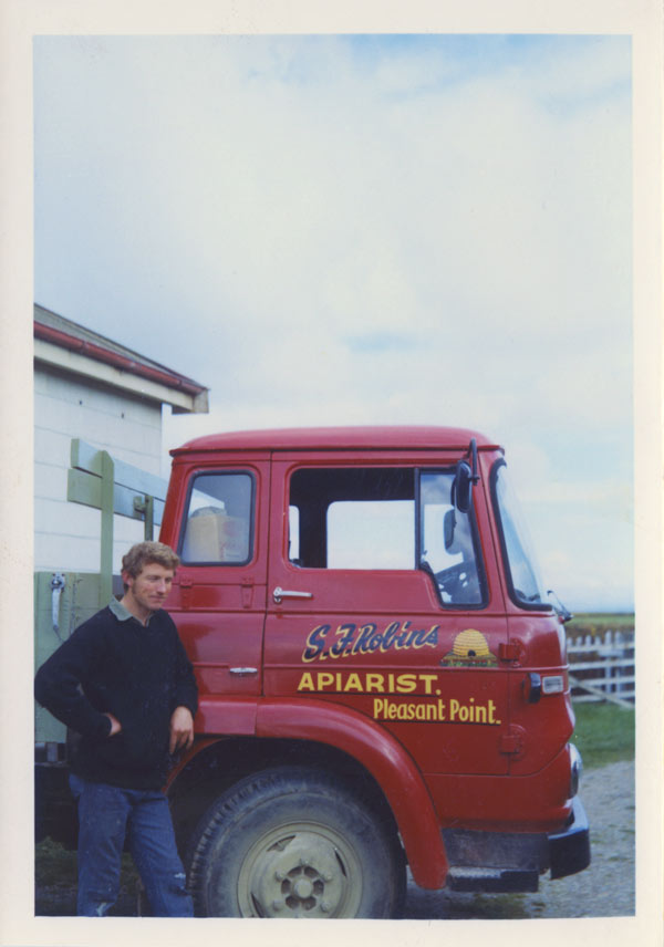 Steve next to his truck.